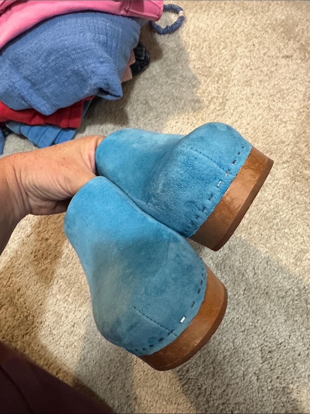 Charlotte Stone blue Marlo 8 - Picture 4 of 7